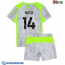 Fotballdrakt Barn Manchester City Nico Gonzalez #14 Tredjedraktsett 2025-26 Kortermet (+ Korte bukser)